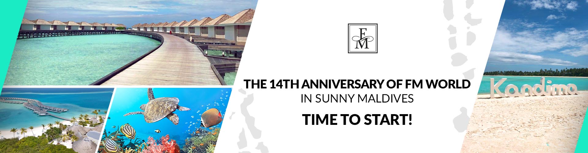 14th Anniversary in Maldives – TIME TO START!