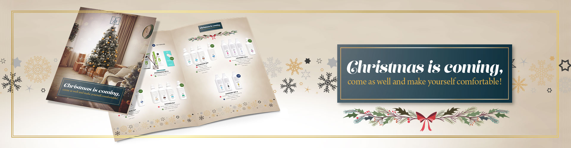 CHRISTMAS IS COMING! | PROMOTIONAL LEAFLET